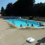 Piscine chauffée du camping de Locouarn