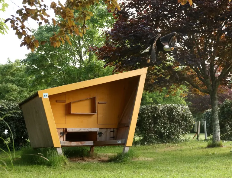 Hébergement insolite pour randonneurs : cabane