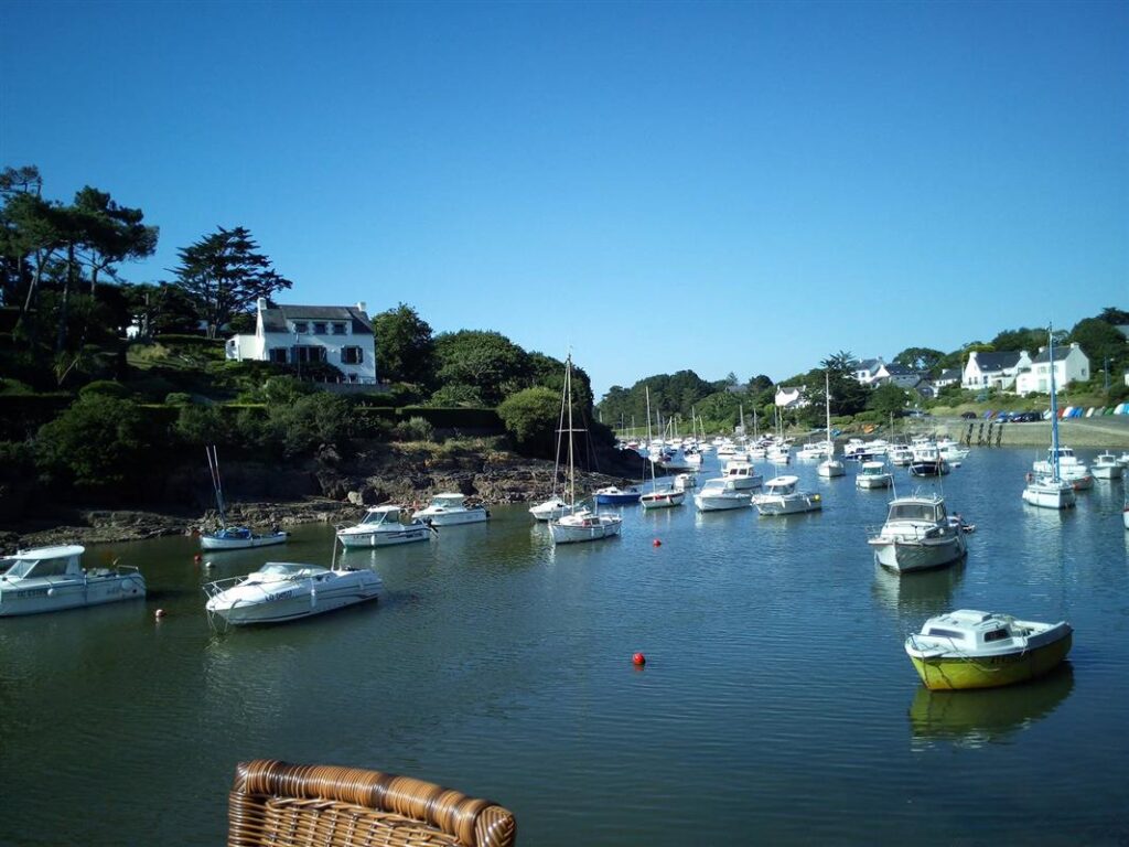 Port de Doëlan à proximité du camping de Locouarn à Clohars-Carnoët